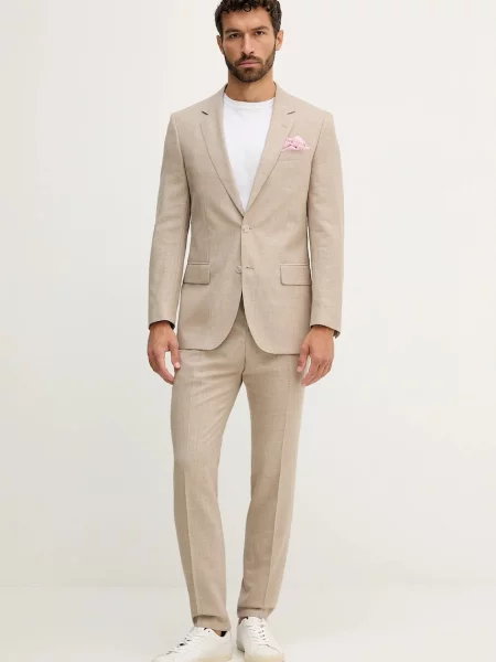 Шелковый платок Boss розовый