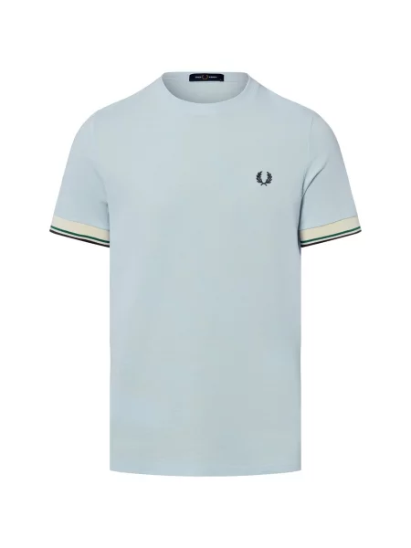 Fred Perry koszulka Mężczyźni S niebieski