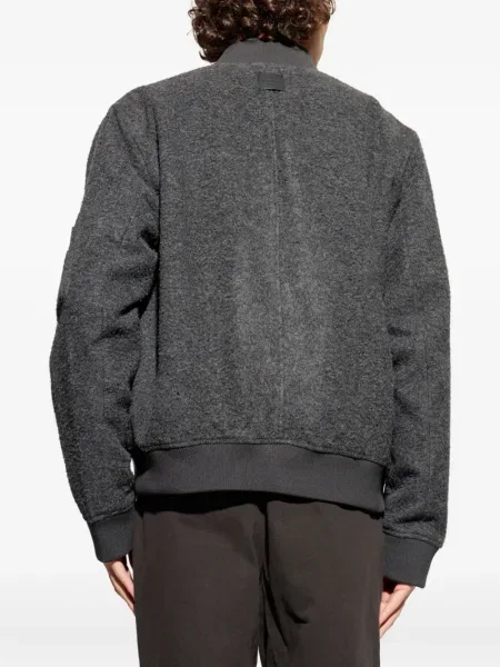 Яке тип бомбър Allsaints сиво