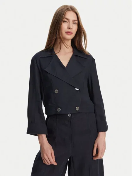 Trenčkot Marella modra