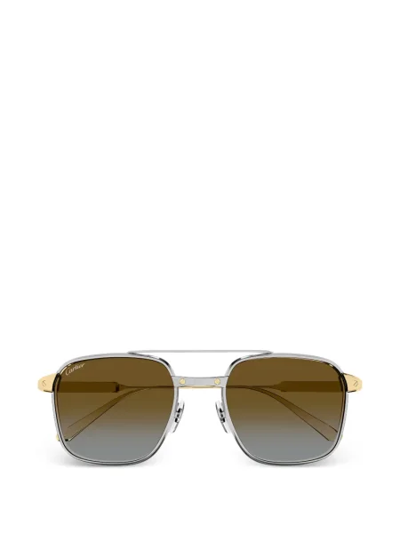 Ochelari de soare Cartier Eyewear argintiu