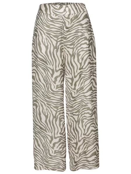LASCANA Pantaloni ecru / oliv