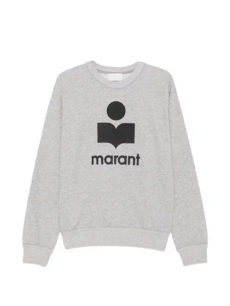 Mikina Marant s potiskem šedá