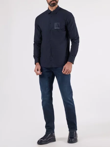 Сорочка Armani Exchange синя