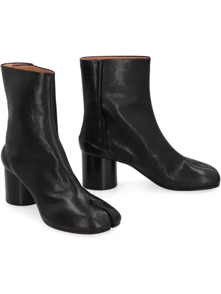 Botki Maison Margiela skórzane czarne