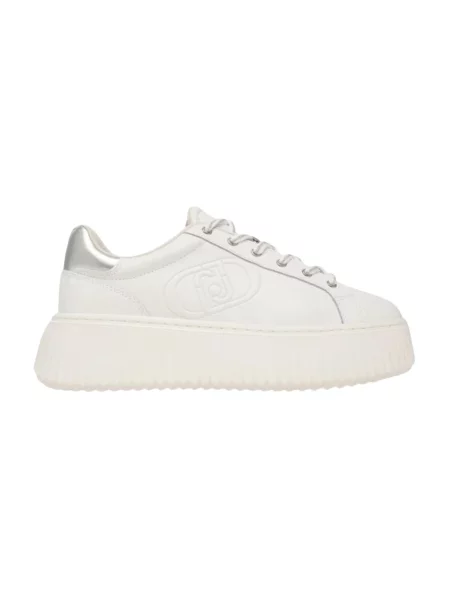 Sneakersy Liu Jo skórzane białe