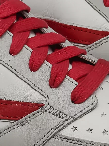 Sneakerși Htc Los Angeles din piele alb