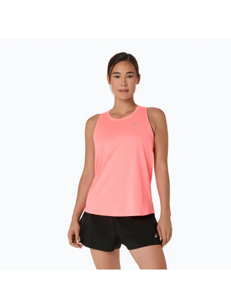 Koszulka do biegania Asics Core Tank sun coral różowa