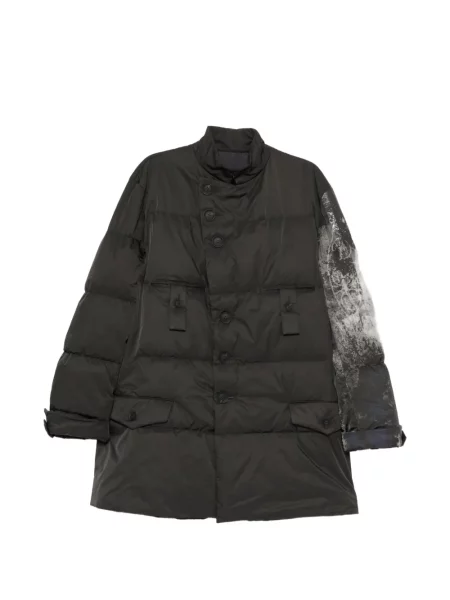 Geacă Yohji Yamamoto cu imagine negru