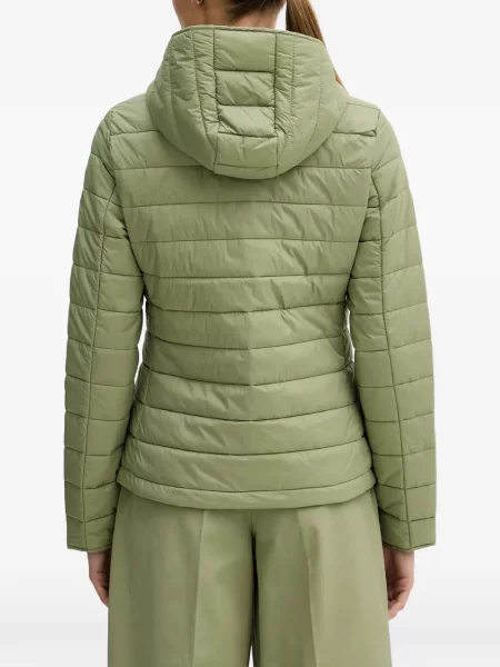 Geacă Benetton cu glugă verde