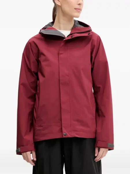 Geacă Haglöfs cu glugă roșu