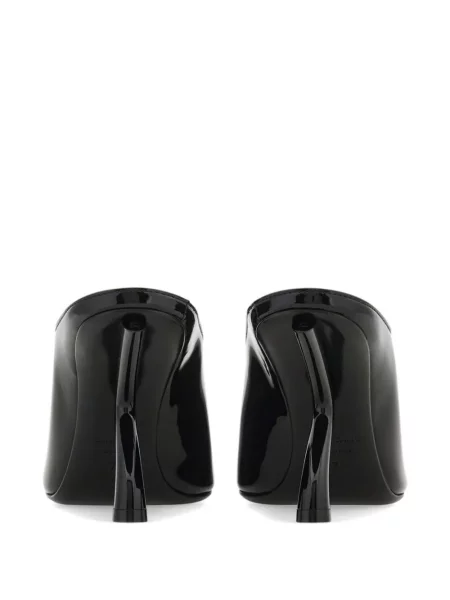Papuci tip mules Ferragamo negru