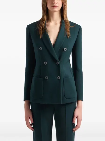 Švarkas Giorgio Armani dvieiliai žalia
