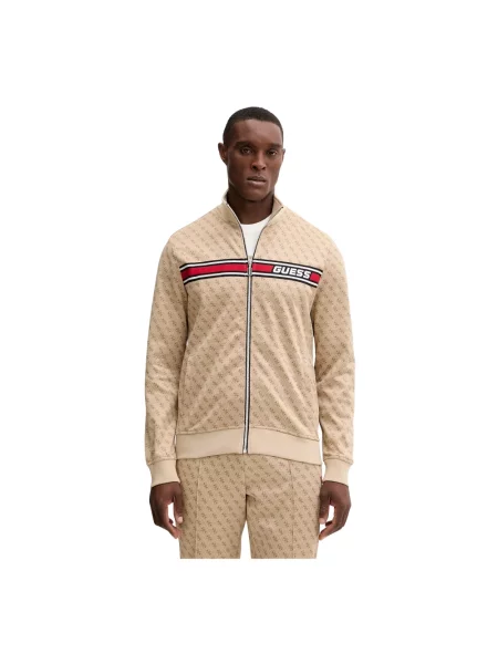 Bluza rozpinana Guess beżowa