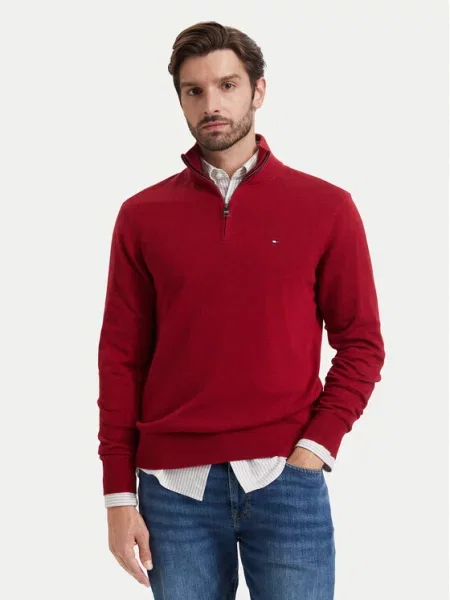 Tommy Hilfiger Pulover rdeča
