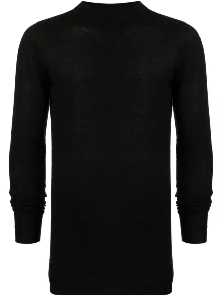 Pulover Rick Owens din cașmir transparente negru