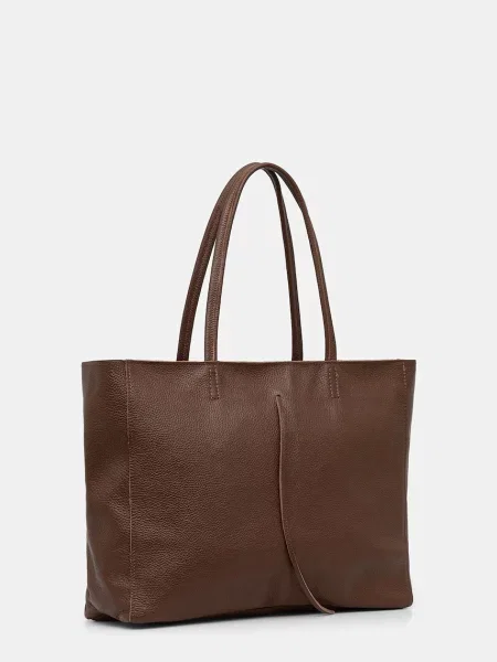 Шкіряна сумочка Answear Lab бордовий