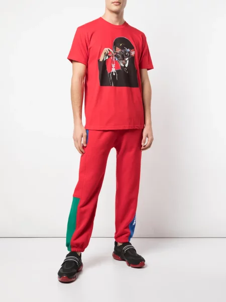 Pantaloni Supreme alergare roșu