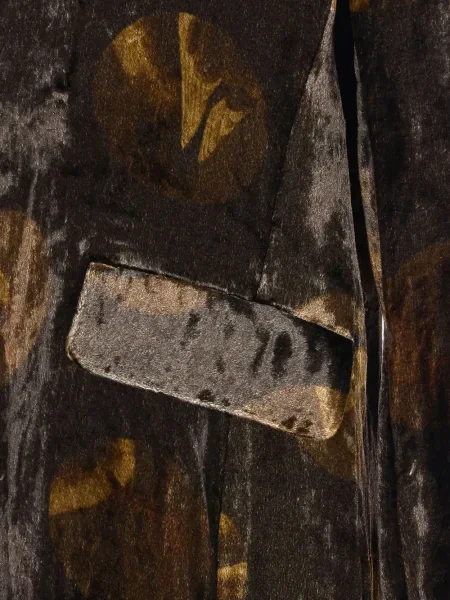 Płaszcz Uma Wang jednorzędowy brązowy