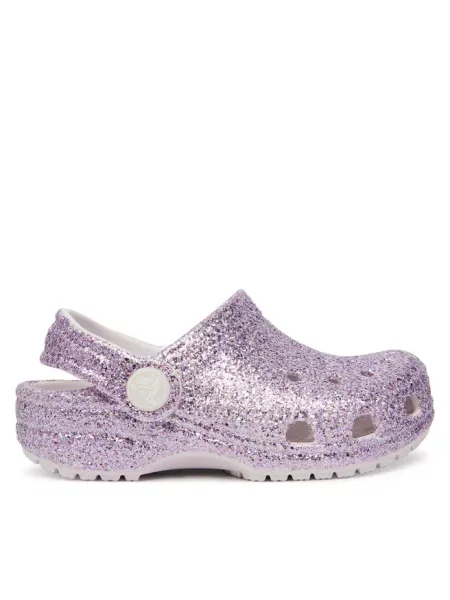 Klapki Crocs fioletowe