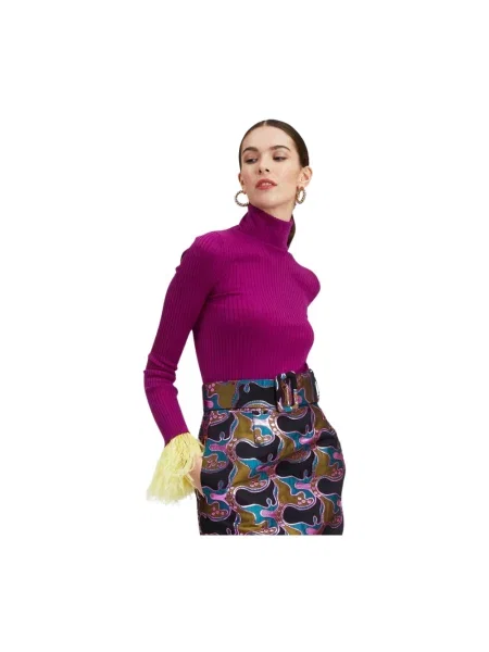 Sweter La Doublej fioletowy