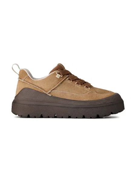 UGG sneakers din piele întoarsă M Heritage Utility Sneaker Knoll maro