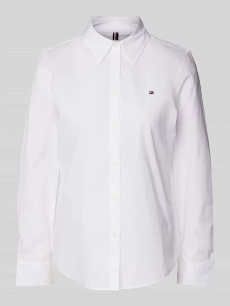 Koszula Tommy Hilfiger ze stretchu biała