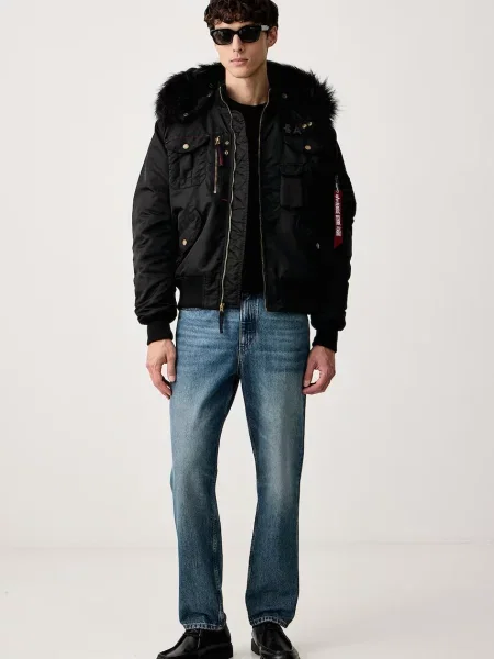 Bomber bunda Alpha Industries černá