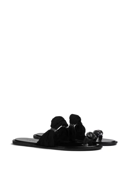 Papuci tip mules Le Silla negru