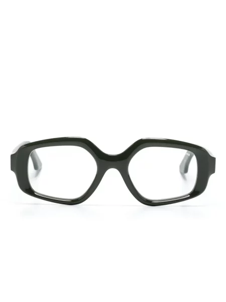 Ochelari de soare Lapima cu imprimeu geometric verde