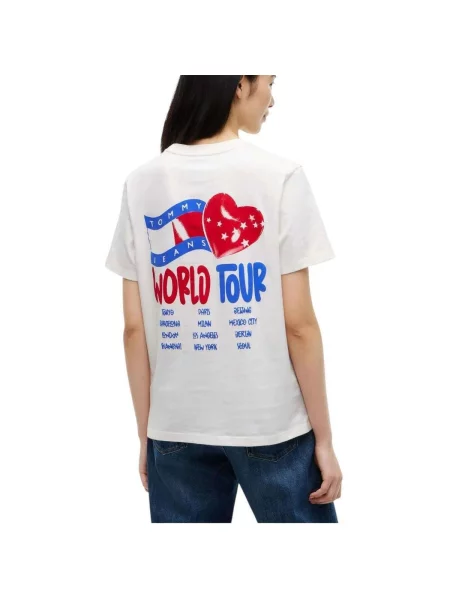 Tricou Tommy Hilfiger alb