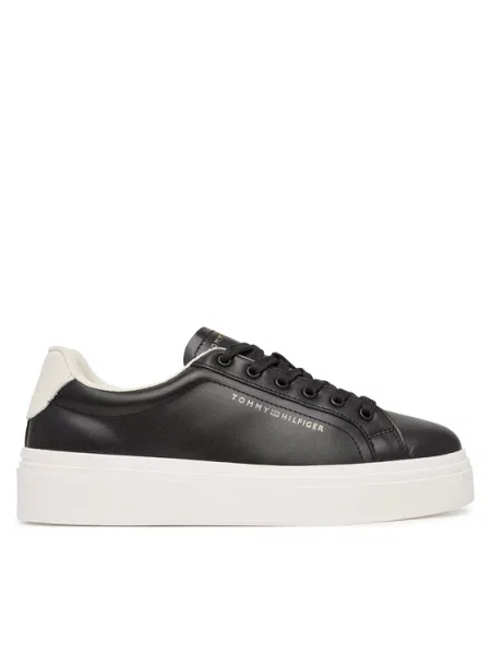 Αθλητικά Tommy Hilfiger Chic Cupsole μαύρο