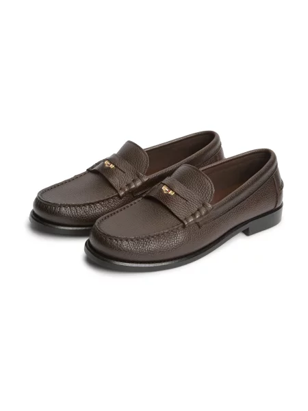 TOMMY HILFIGER Mokasini čokolada