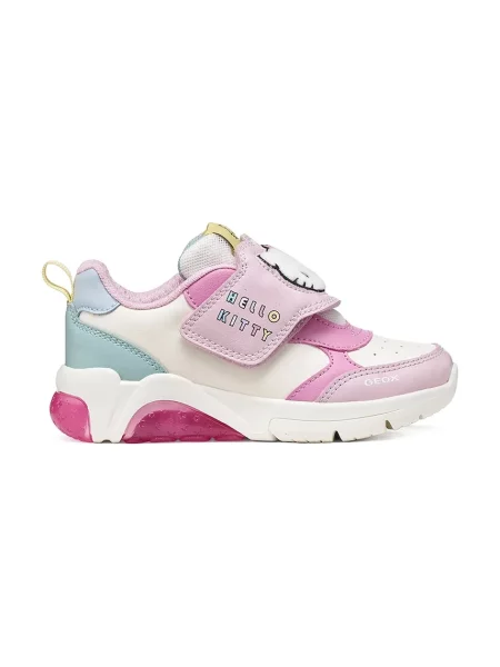 Geox FADINLIGHT Hello Kitty sneakers pentru copii roz