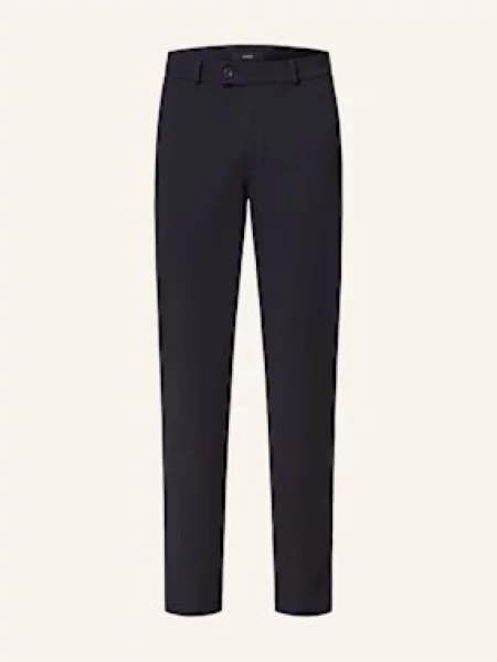 Eurex By Brax Chinosy Z Dżerseju Thilo Slim Fit blau granatowe