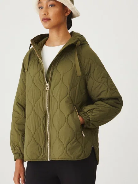 Medicine kurtka przejściowa oversize zielony