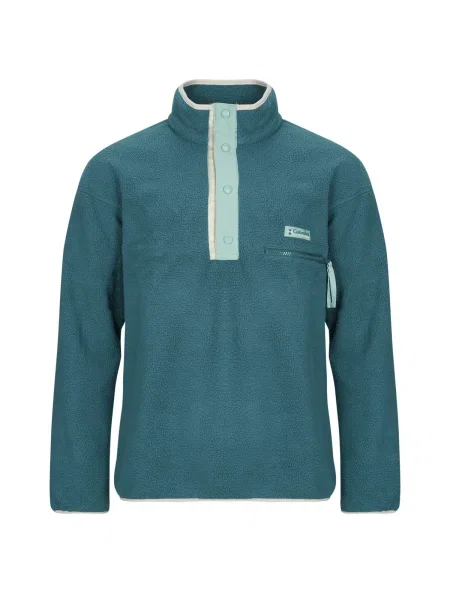 Fleece fleece melegítő felső Columbia kék