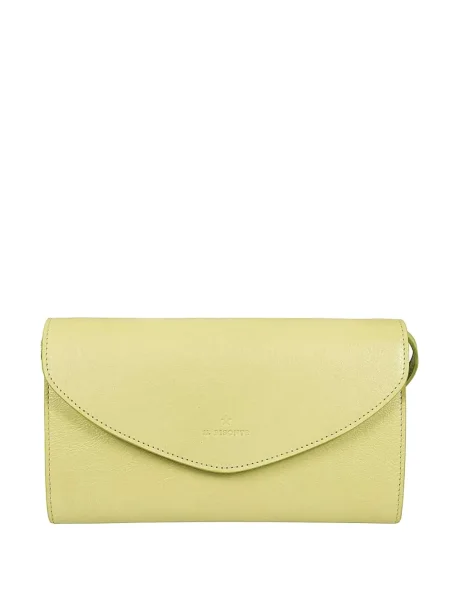 Kopertówka Il Bisonte skórzana zielona