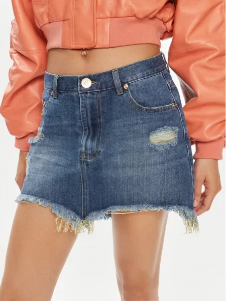 Jeans krilo One Teaspoon modra