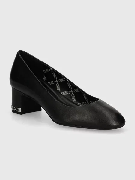 Michael Kors De piele pantofi cu JUNE FLEX MID PUMP negru