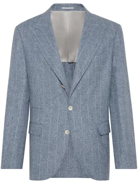 Μπλέιζερ Brunello Cucinelli μπλε
