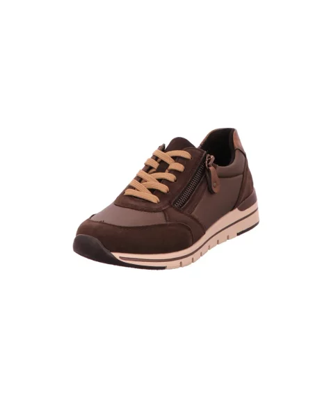 Sneakersy Remonte brązowe