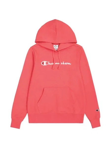 Bluza Z Kapturem Z Kangurką Dla Kobiet różowa