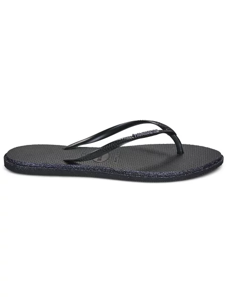 Havaianas šľapky dámske SLIM POINT GLITTER čierna