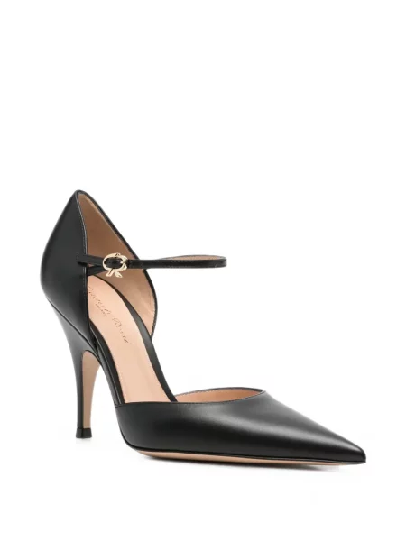 Pantofi cu toc Gianvito Rossi din piele negru