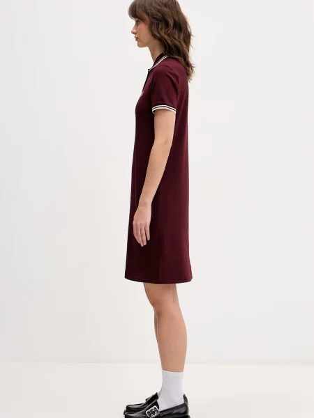 Fred Perry rochie simplă din cu