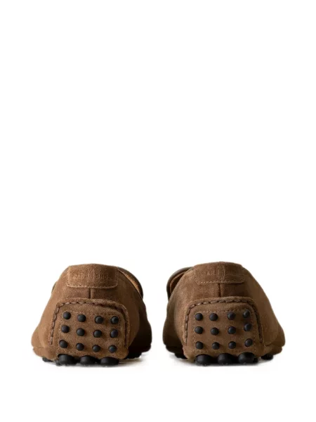 Σκαρπινια Car Shoe σουέντ καφέ