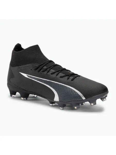 Ghete de fotbal pentru bărbați PUMA Ultra Pro FG/AG puma negru/asfalt negru