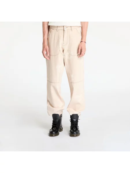 Business kalhoty Pleasures se srdcovým vzorem béžové