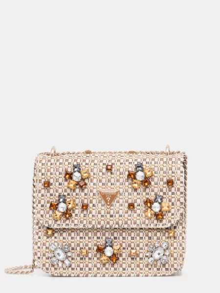 Чанта Guess BEAUVOIR кафяво